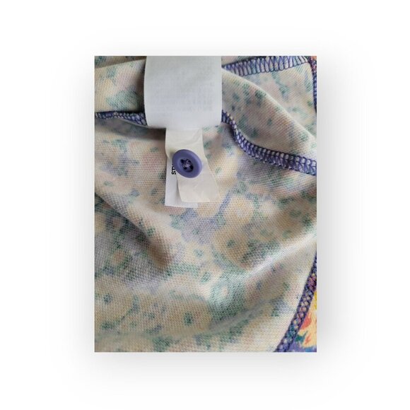 J.Crew Coolmax Performance Polo Shirt Yellow Barley Flower Mens Size L UPF 50 - Picture 13 of 15